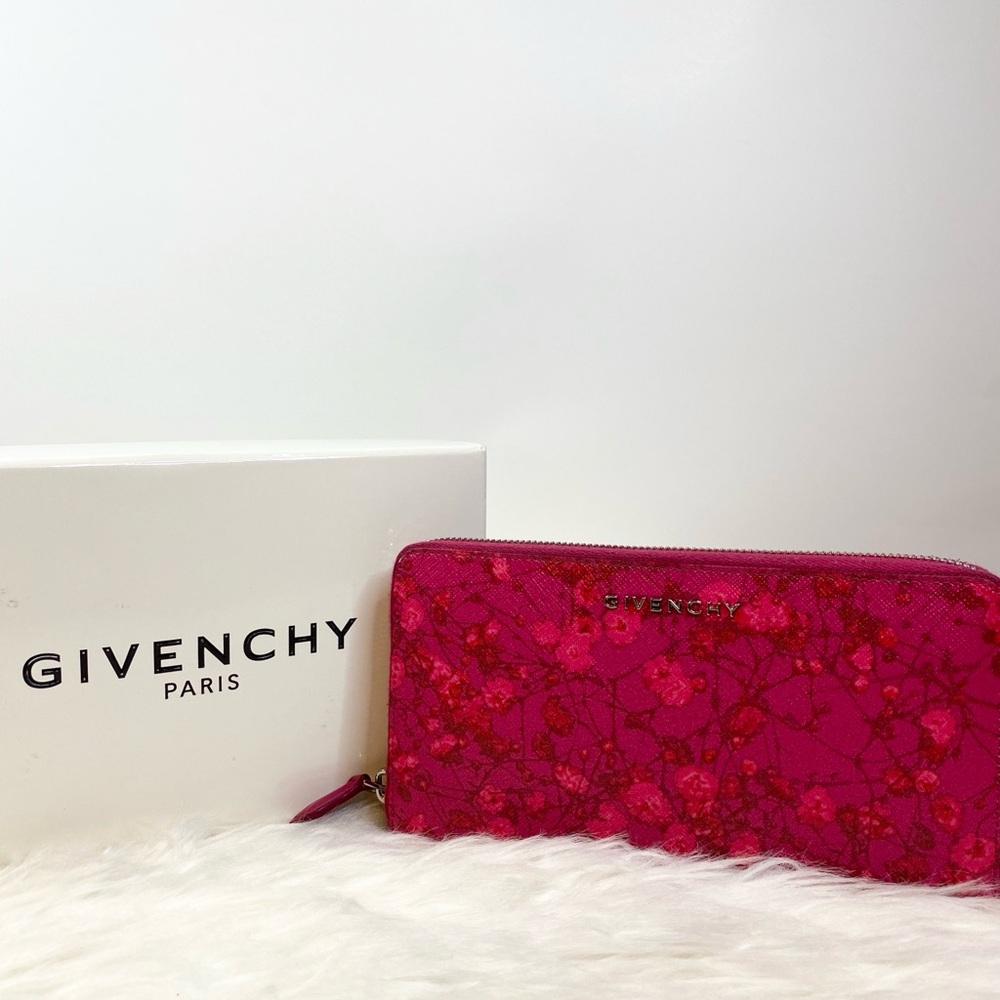 Givenchy Pink Floral Women's Wallet